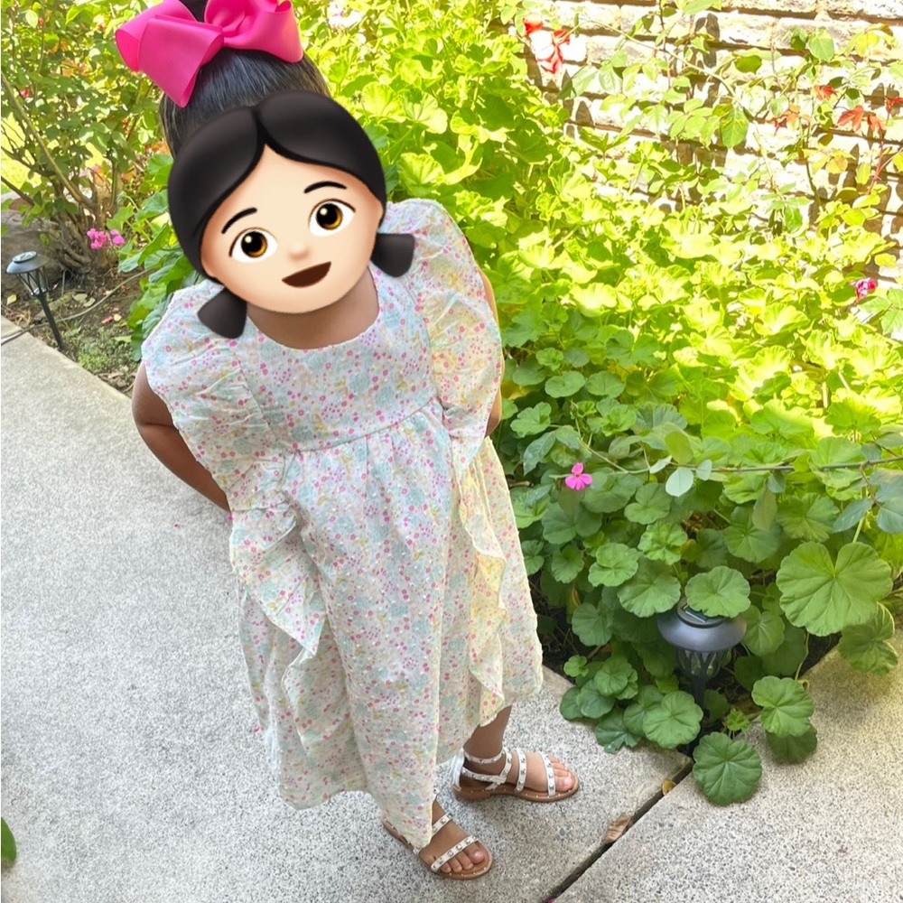 Girl, Easter dress
